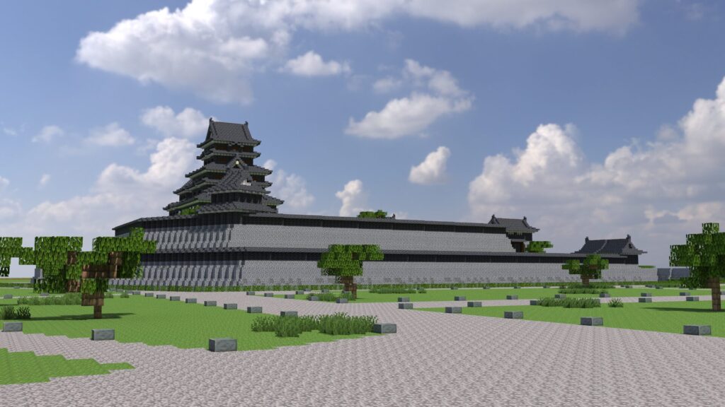 マイクラ 日本 城