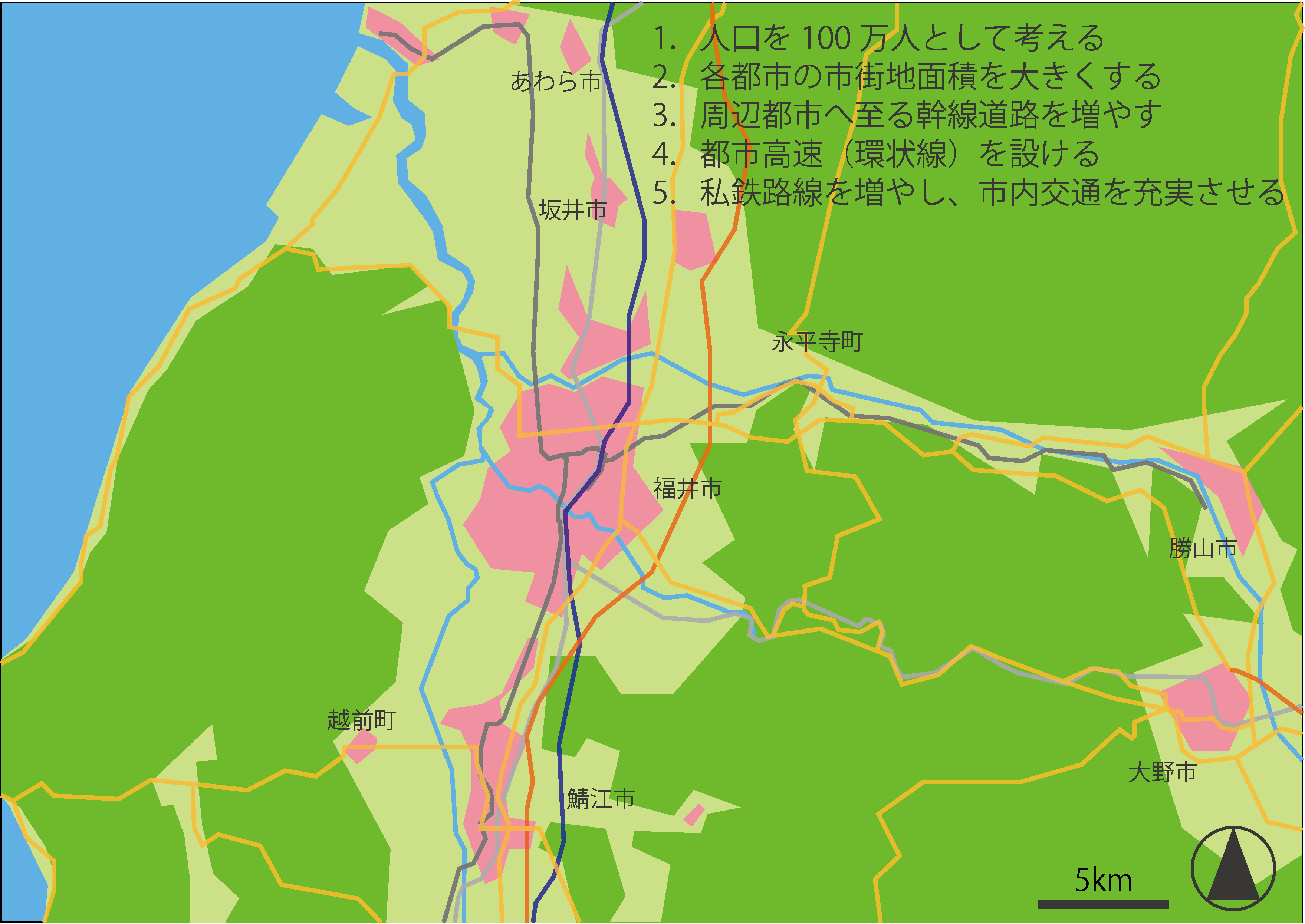 福井 地図