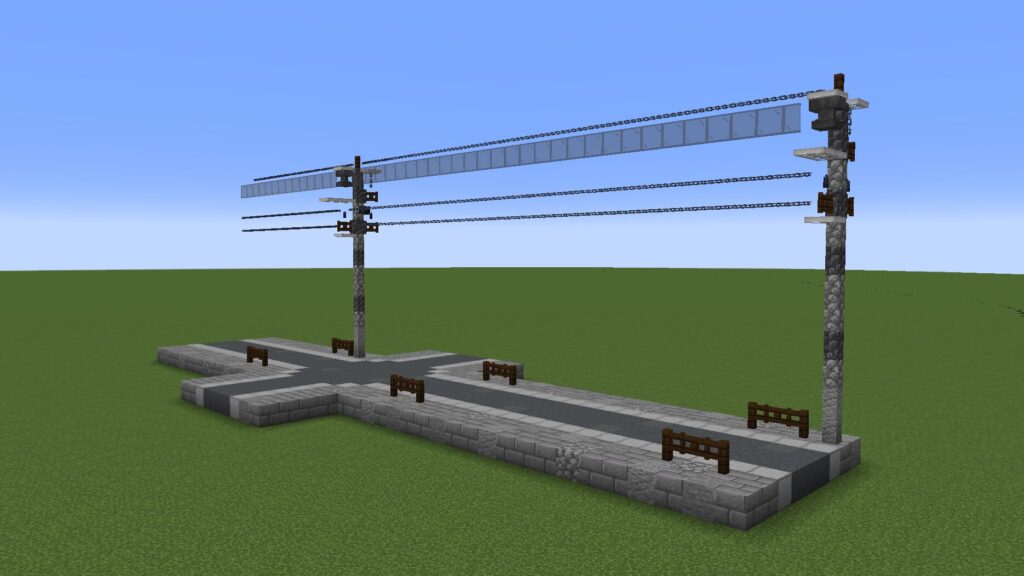 マイクラ　電柱