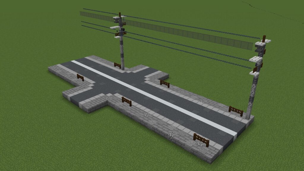 マイクラで作った道路