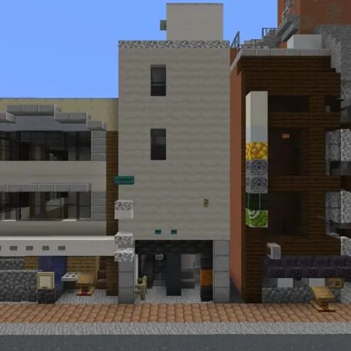 マイクラ 雑居ビル