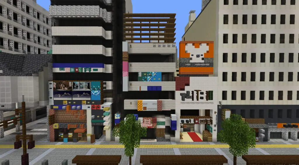 マイクラ 雑居ビル