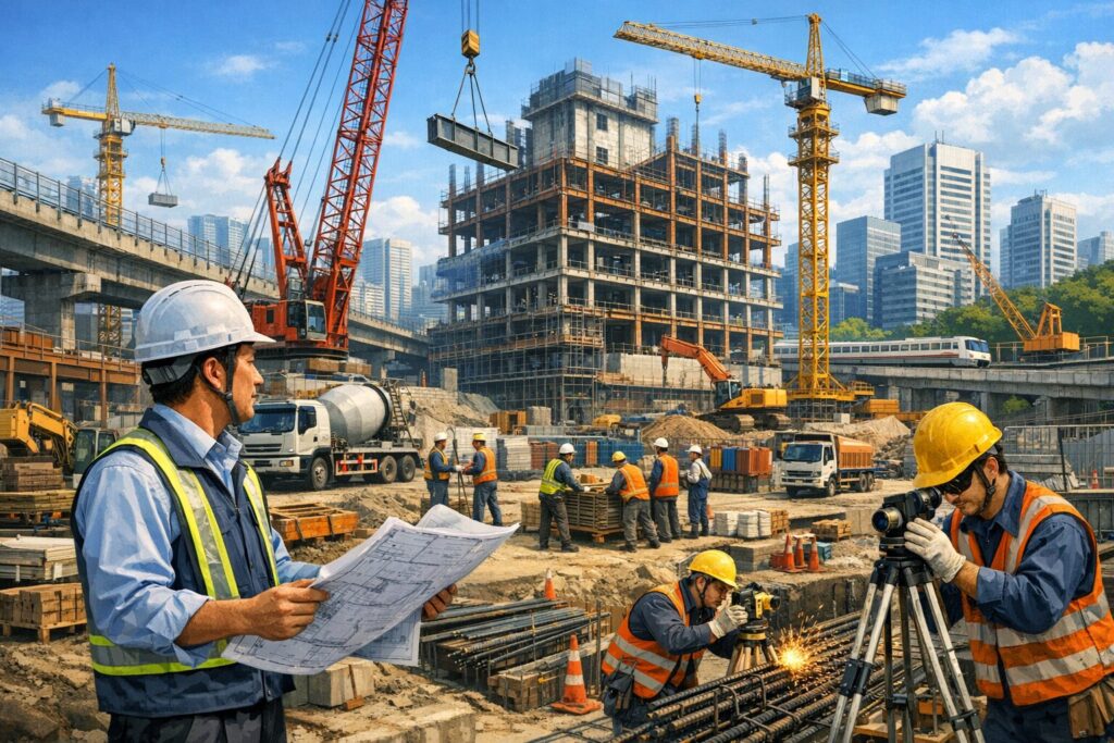 仕事紹介 ゼネコン