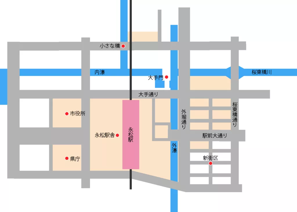 マイクラ 永松 地図