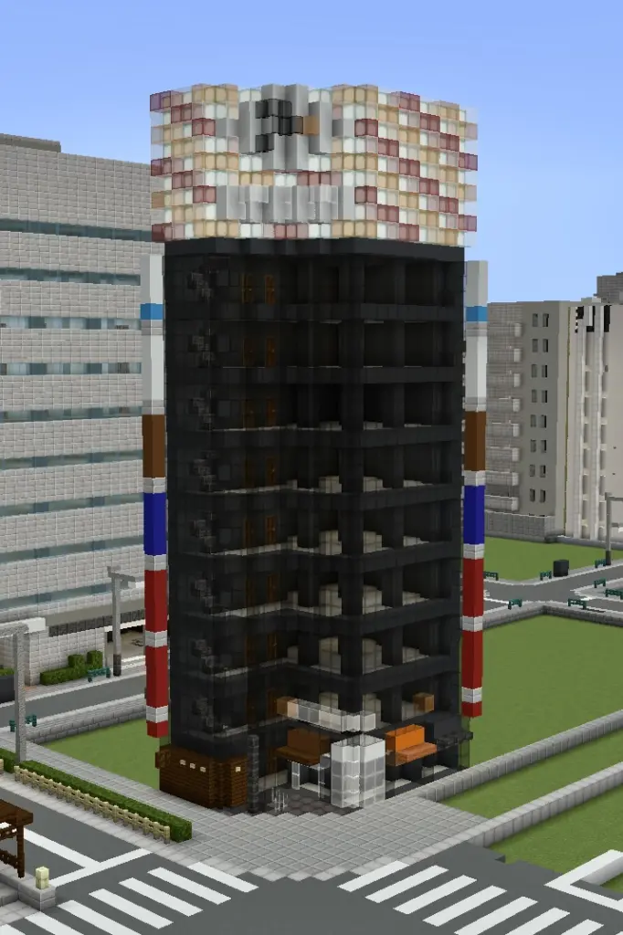 マイクラ オフィスビル 広告