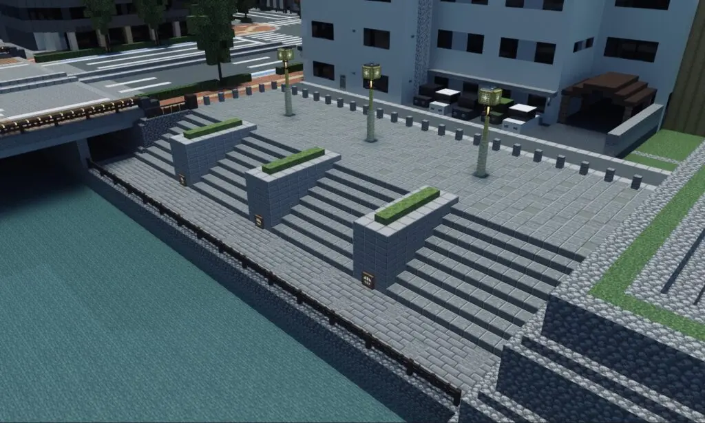 マイクラ 親水 水辺