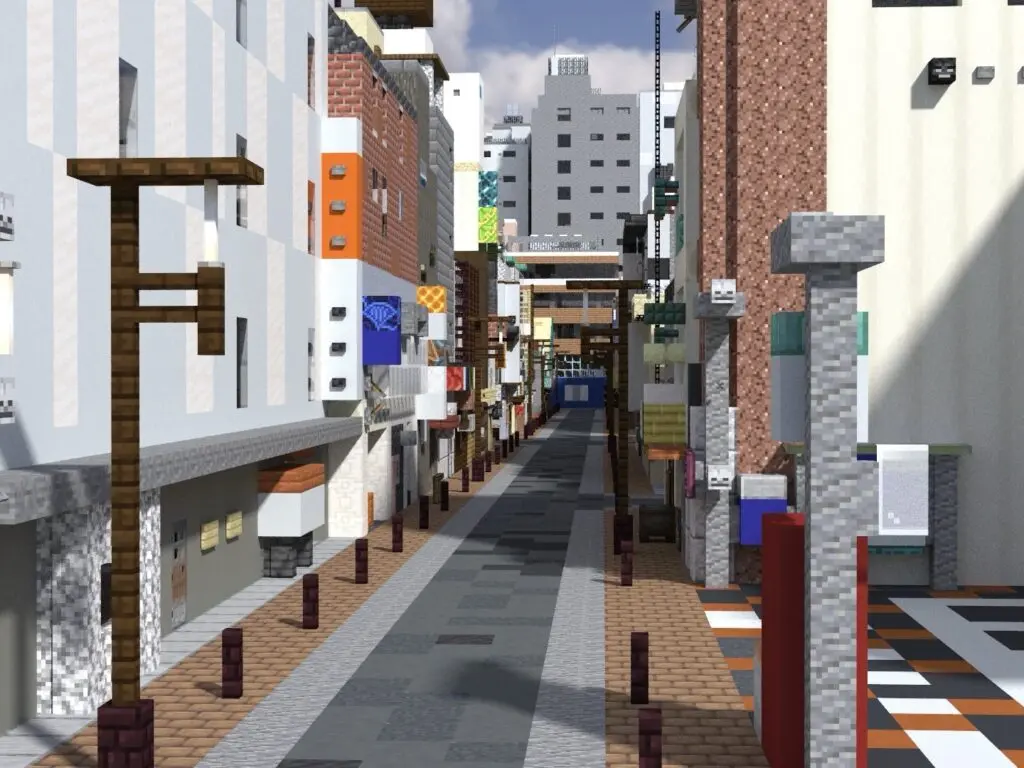 マイクラ 商業地