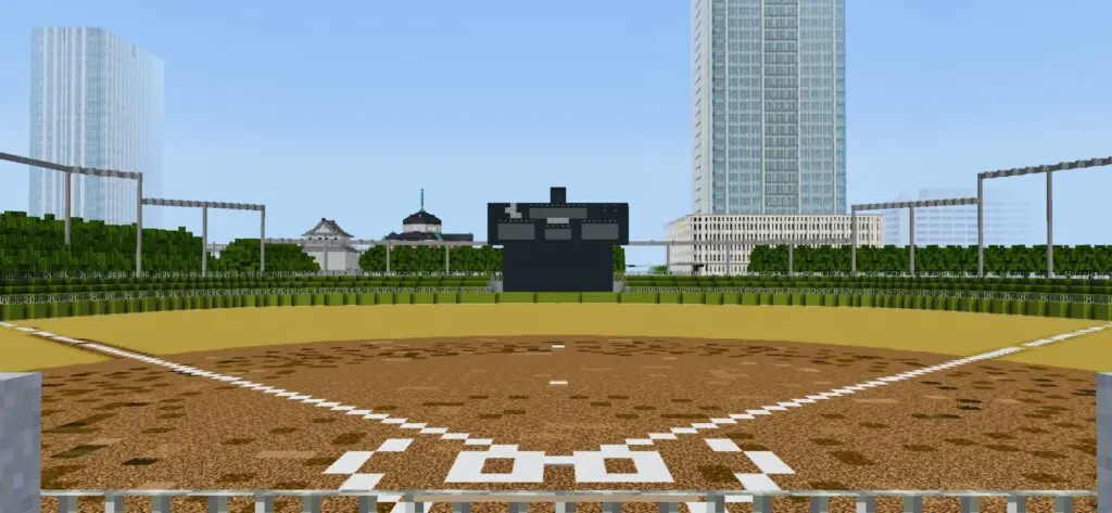 マイクラ　野球場