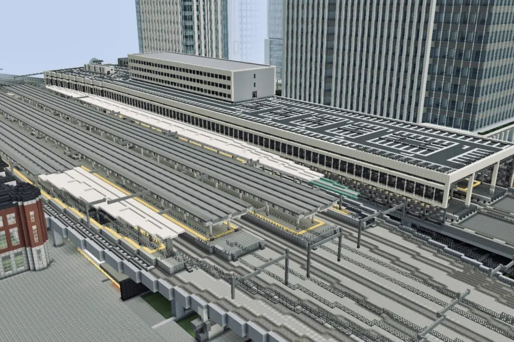 マイクラ　駅　新幹線