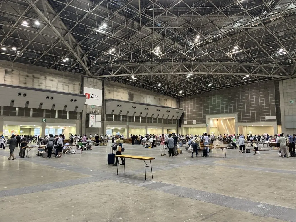 コミケ サークル 閉会 後 東 撤収