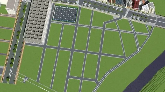 マイクラ 町割 区画