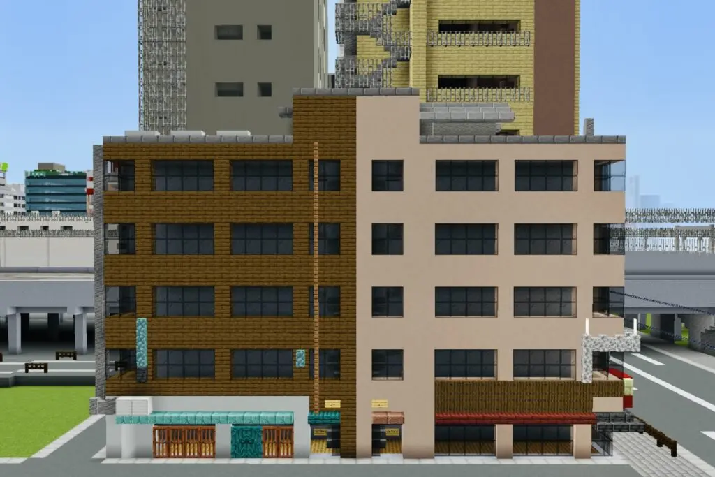 マイクラ　雑居ビル