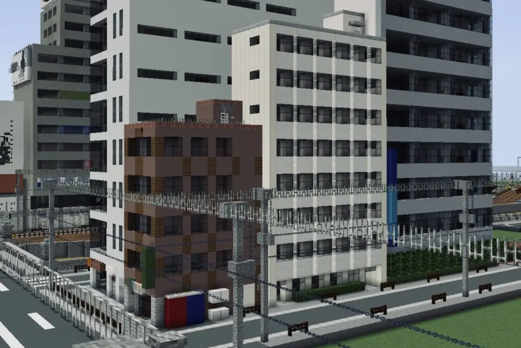 マイクラ　雑居ビル