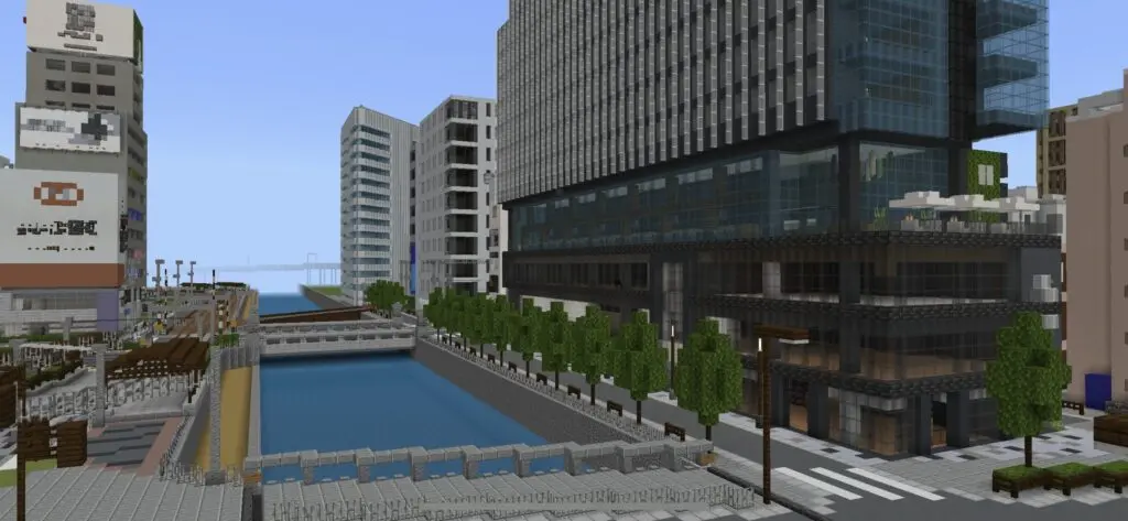 マイクラ　街路樹