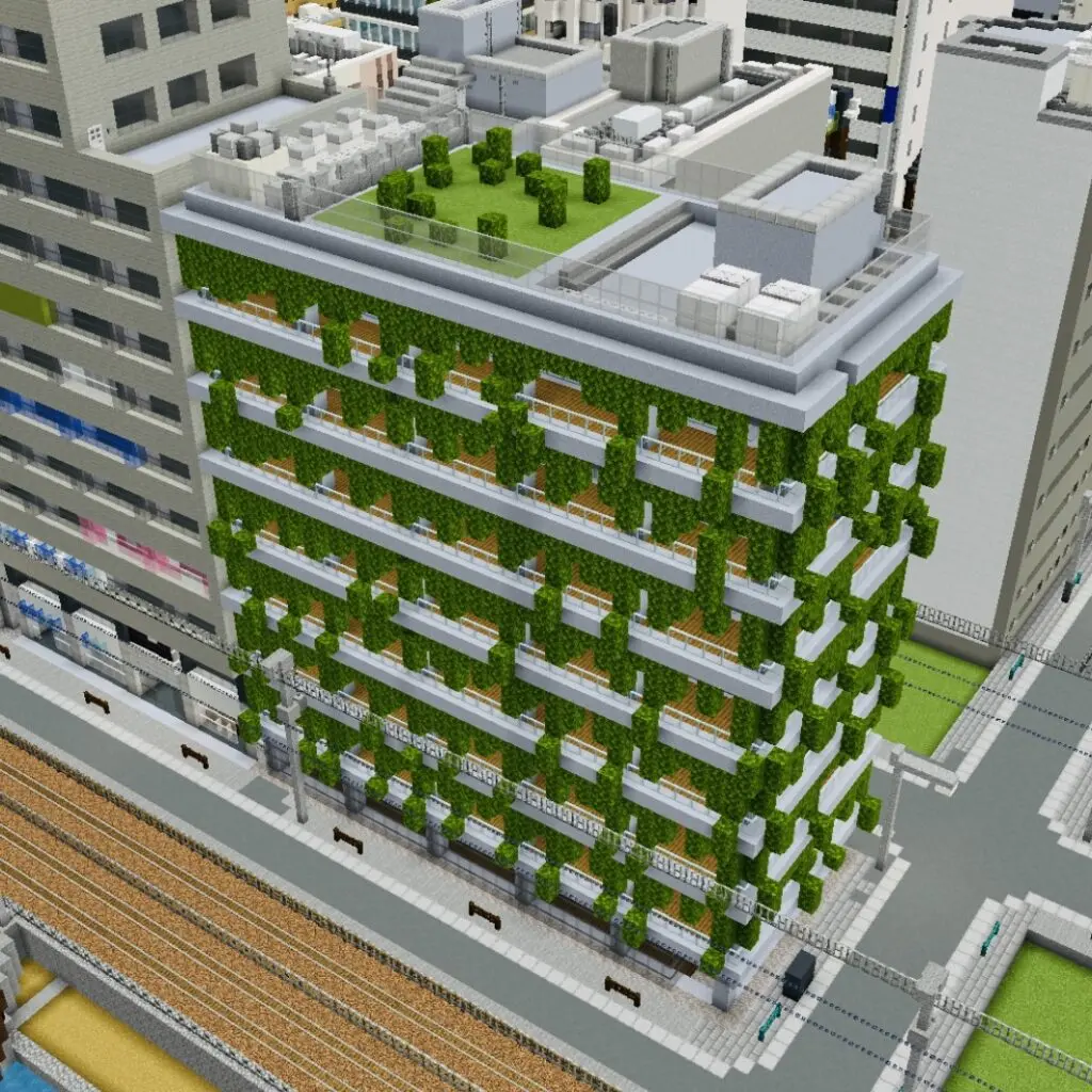 マイクラ　雑居ビル