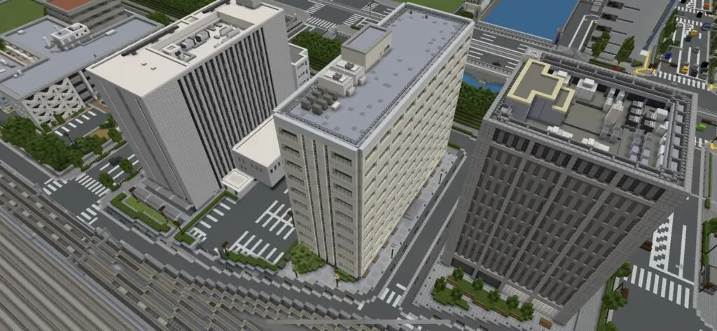 マイクラ　高層ビル