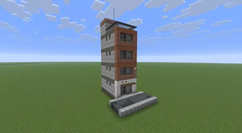 マイクラ　雑居ビル