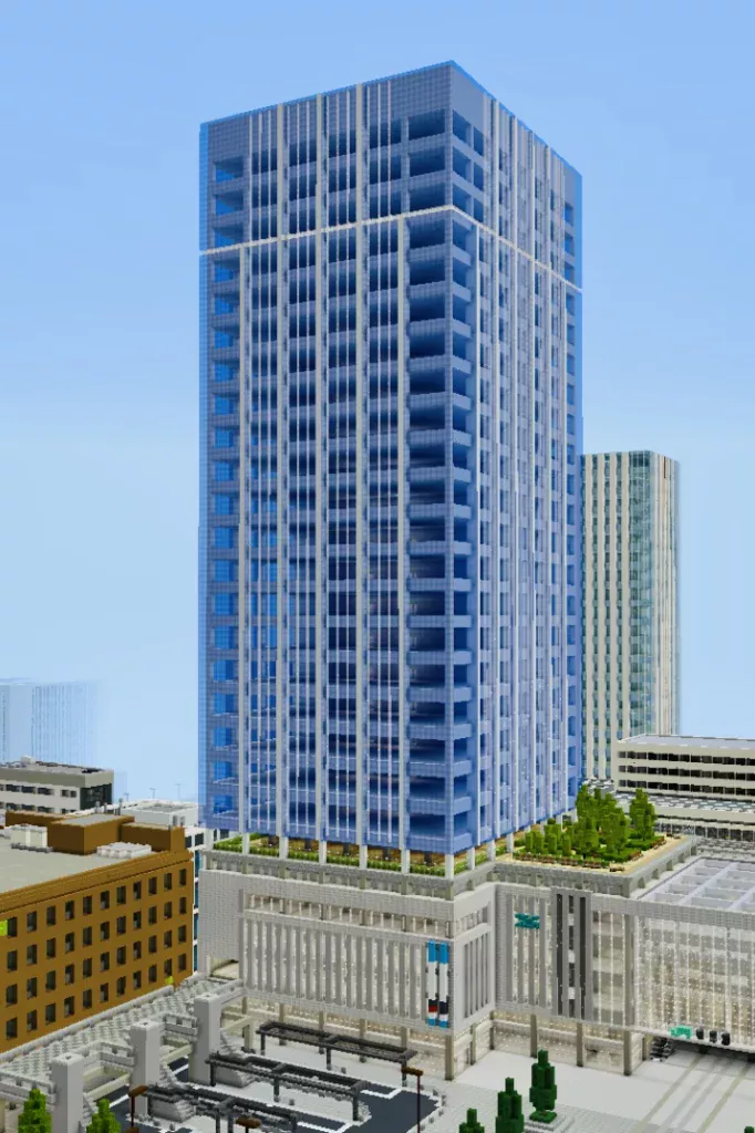 マイクラ　高層ビル
