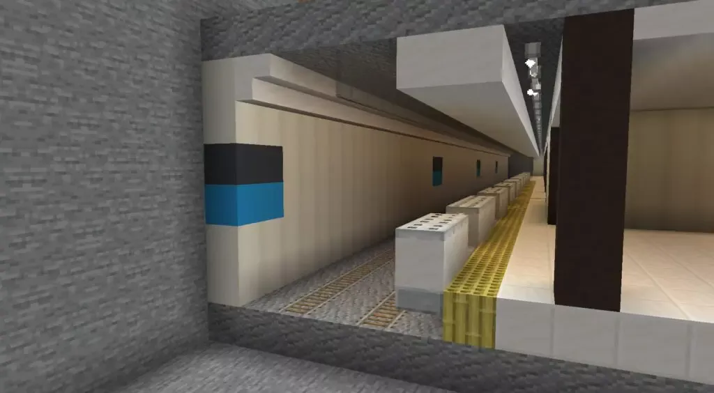 マイクラ　地下鉄