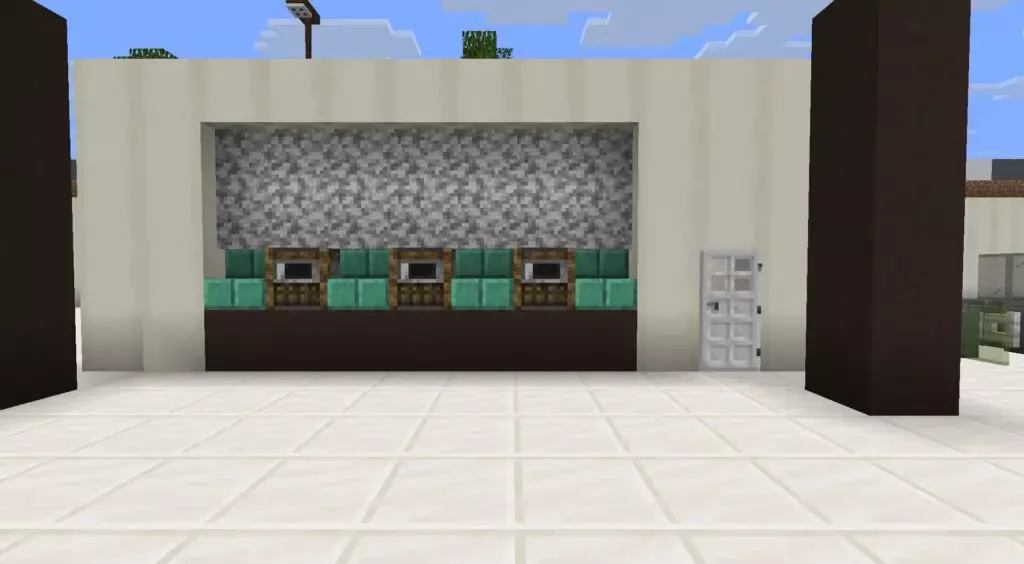 マイクラ　地下鉄　券売機