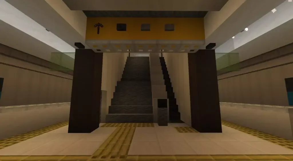 マイクラ　地下駅　ホーム