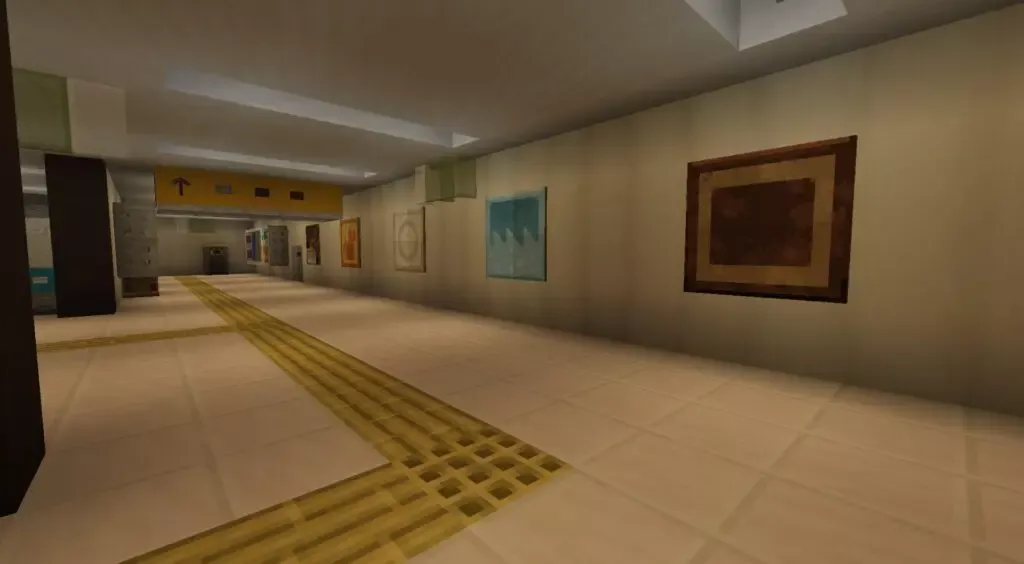 マイクラ　地下駅　コンコース