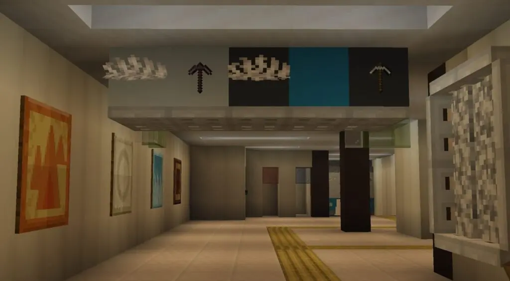 マイクラ　地下駅　コンコース