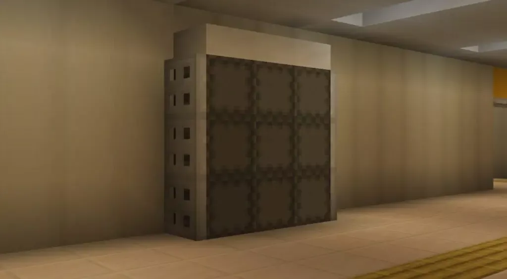 マイクラ　地下駅　コンコース