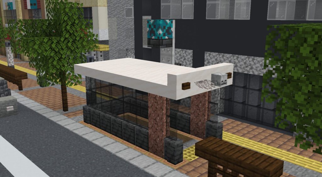 マイクラ　地下鉄　出入口