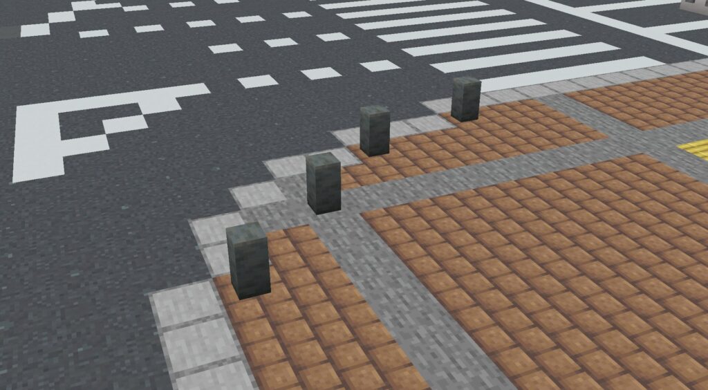 マイクラ　ボラード
