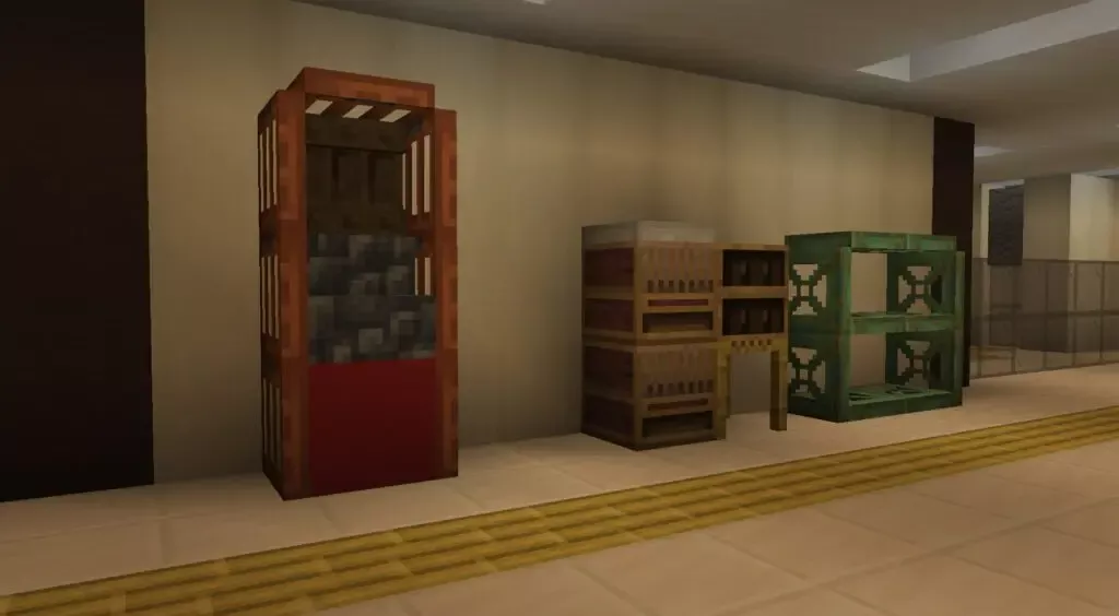 マイクラ　地下駅　コンコース