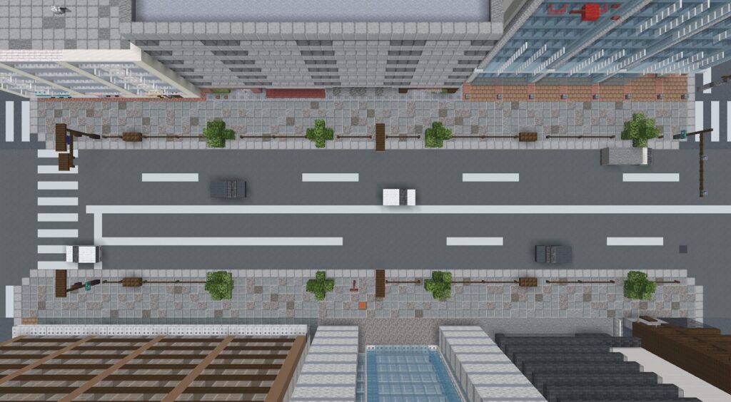 マイクラ　道路