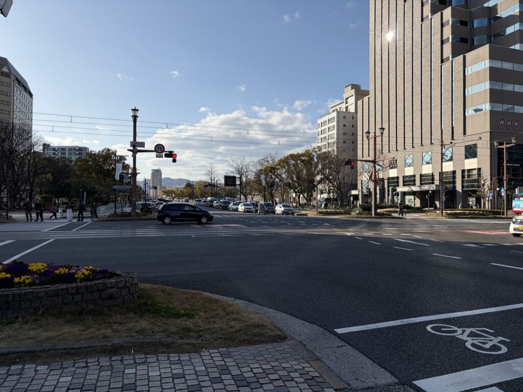 広島・平和大通り