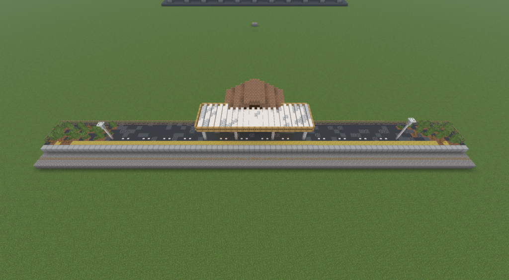 マイクラ　地上駅　小規模　小さめ