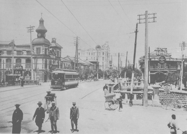 1910年の新橋